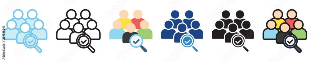 Recruitment multi-style icon, outline, flat, glyph, dual tone, line color. For UI, UX, app and web development, digital or print. for industry, education, business, financial, Human Resources theme. Recruitment multi-style icon, outline, flat, glyph, dual tone, line color. For UI, UX, app and web development, digital or print. for industry, education, business, financial, Human Resources theme.