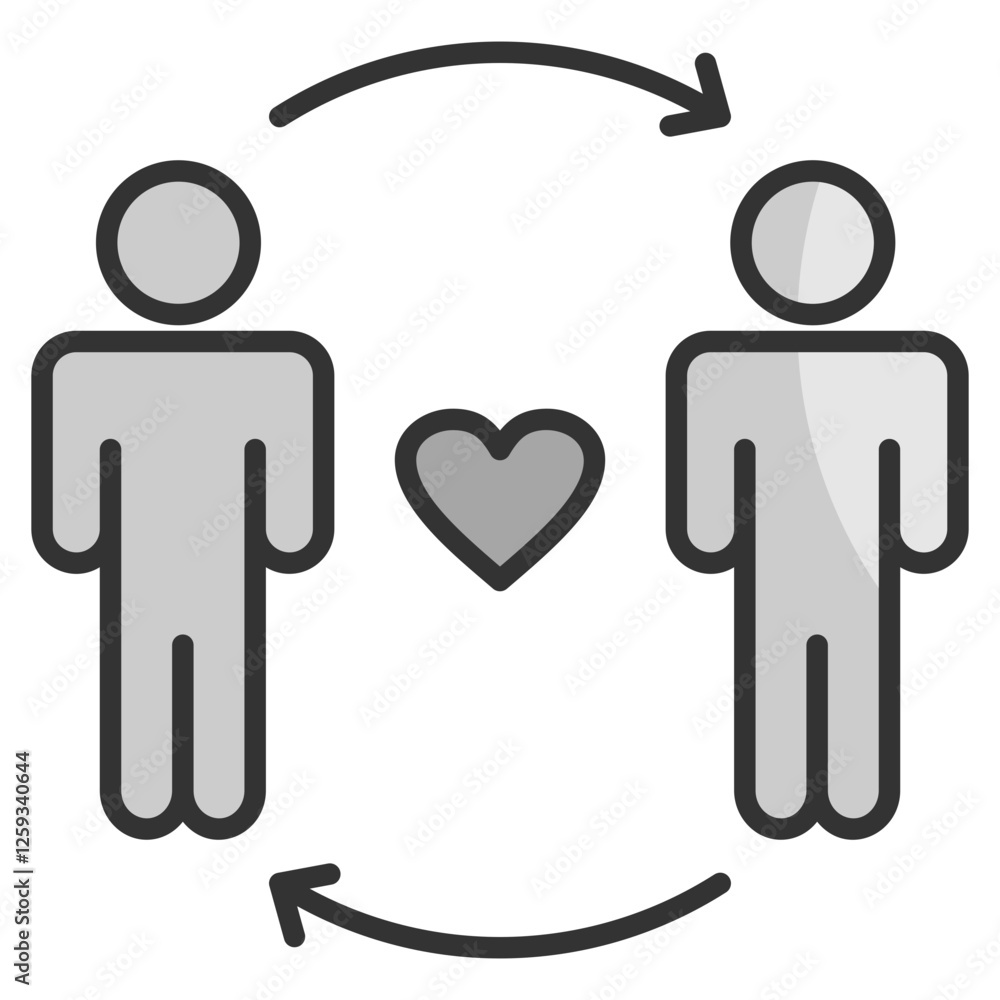 Relationship Icon Element For Design Relationship Icon Element For Design