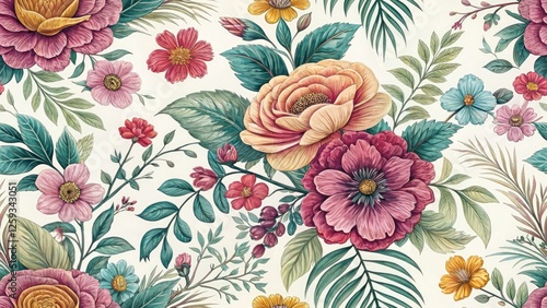 Macro Floral Print Backgrounds: High-Resolution Textile Designs for Fashion