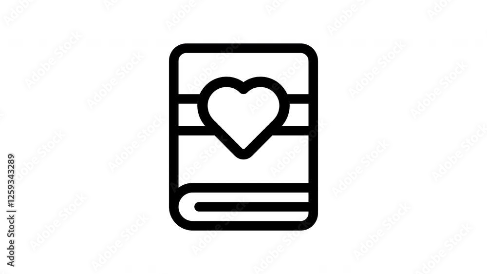diary animated icon diary animated icon