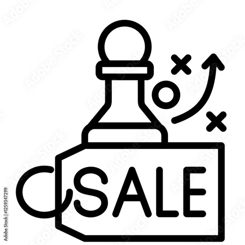 Strategic Sale Icon