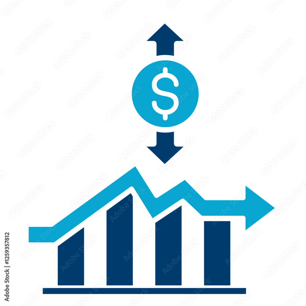 Market Fluctuations Icon Market Fluctuations Icon