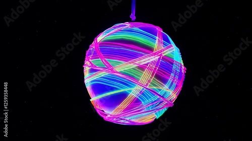 Colorful Sphere Animation
