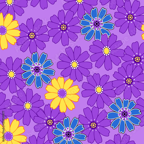 Abstract Flower background suitable for home decore and wallpaper purpose
