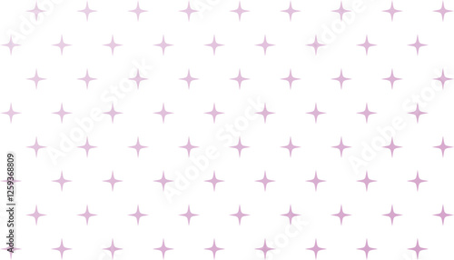 星の光の形をしたピンクから紫に変わるグラデーションのパターン素材