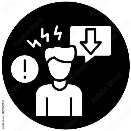Stress Reduction Icon