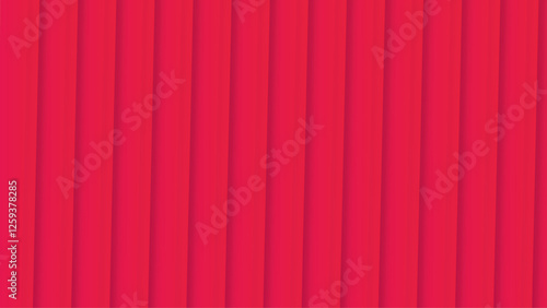 Red background with stripes  digital element paper surface. bright gradient triangular geometric art and design.