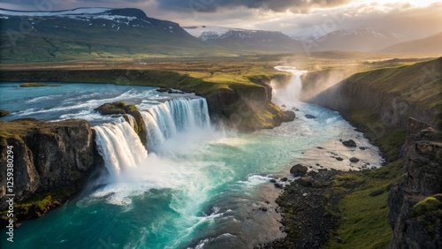 Aerial Vista: Mountains Sing Vibrato - Breathtaking Nature Photography
