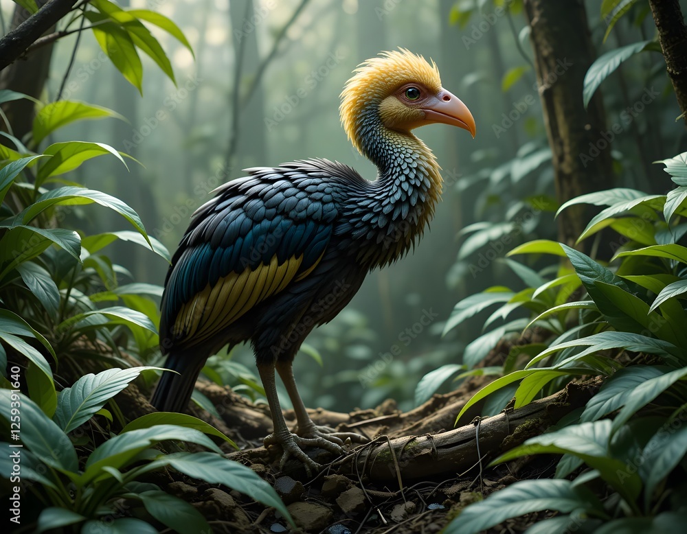 Fototapeta premium Realistic Photo Of Dodo Bird