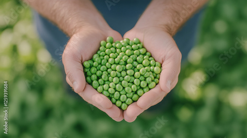Harvest Bounty: Hands caref...