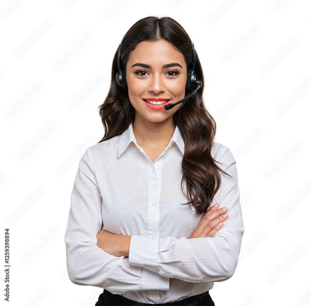 Beautiful woman customer service Support. Beautiful woman customer service Support.