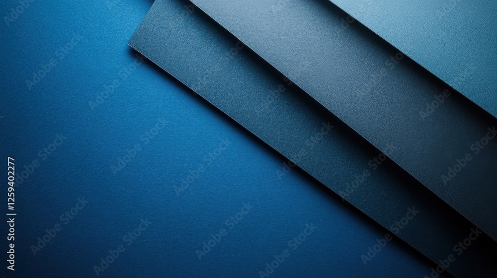 Photo of Blue Background with Abstract Angles for Design, Featuring White Space in the Center for Text. Ideal for Banner Templates and Digital Projects. Minimalist Wallpaper. Photo of Blue Background with Abstract Angles for Design, Featuring White Space in the Center for Text. Ideal for Banner Templates and Digital Projects. Minimalist Wallpaper.