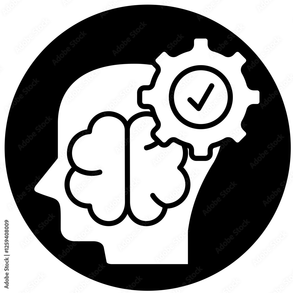Obraz premium Cognition Icon