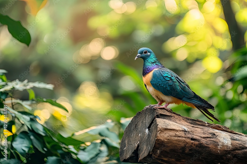 Fototapeta premium several pigeons gathered in cages waiting for food. in Indonesia the dove is usually called Burung with generative ai