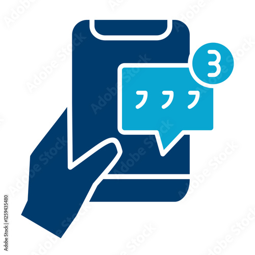 Text Notifications Icon