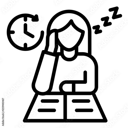 Procrastination Icon