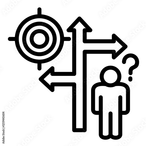 Unclear Goals Icon