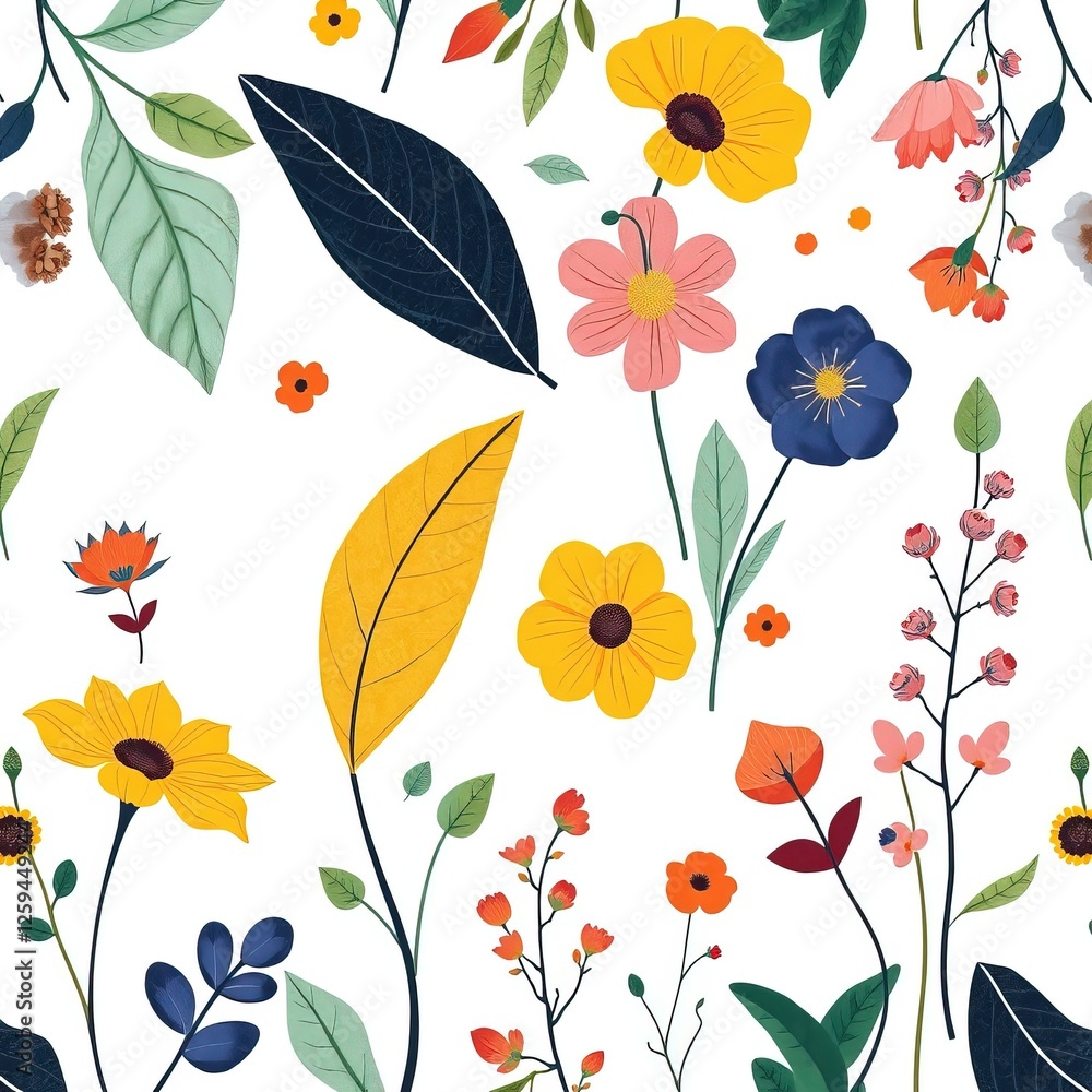 Botanical Elegance: Minimalist Masterpiece Botanical Elegance: Minimalist Masterpiece