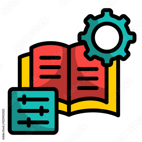 Adjusted Book Icon