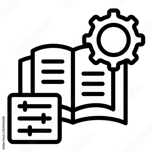 Adjusted Book Icon