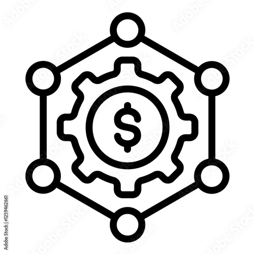 Capital Structure Icon