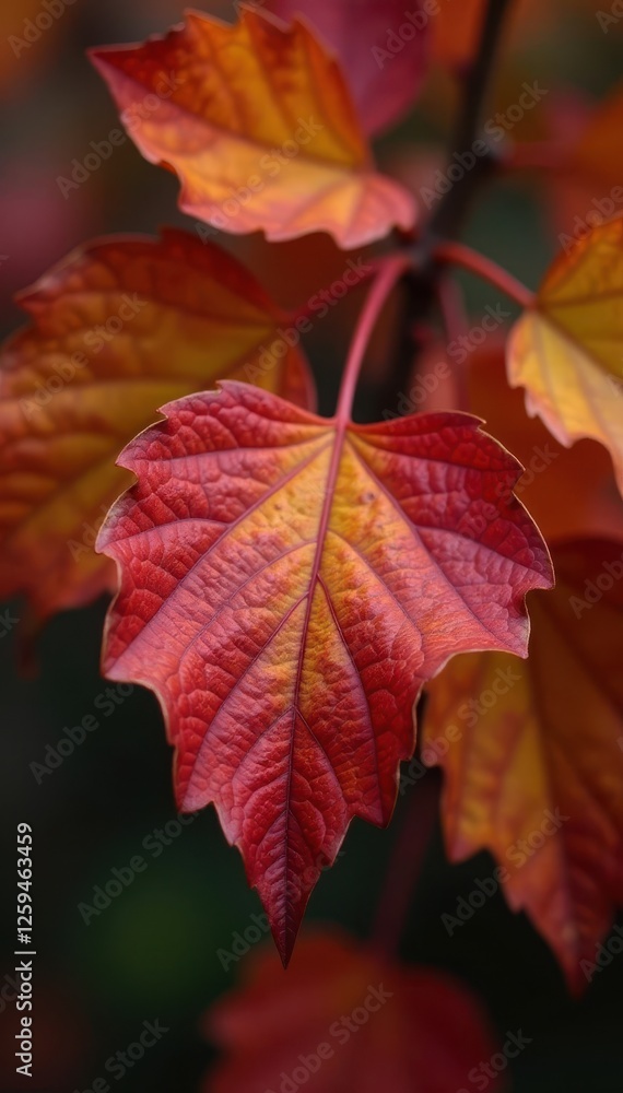 Close-up view of decaying autumn leaves, intricate details, backdrop, still life Close-up view of decaying autumn leaves, intricate details, backdrop, still life