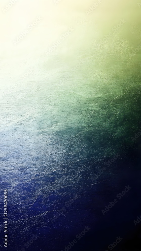 Fototapeta premium Abstract Texture with Gradient of Yellow Green and Blue for Artistic Background Design