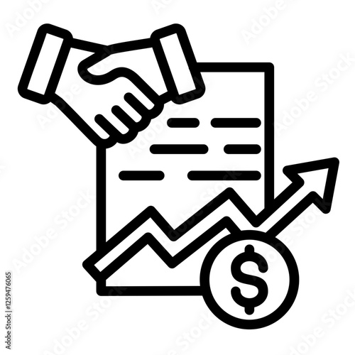 Trading Contracts Icon