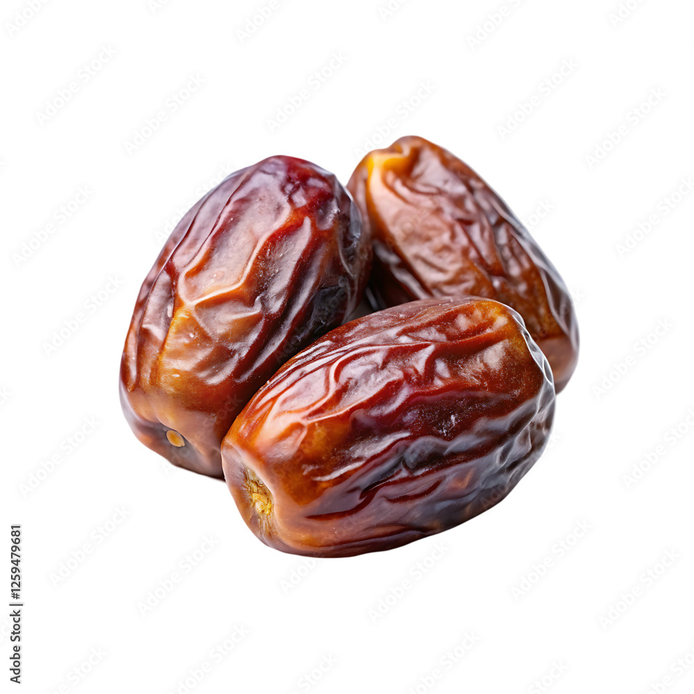 dates fruit isolated on a transparent background, in a PNG format dates fruit isolated on a transparent background, in a PNG format