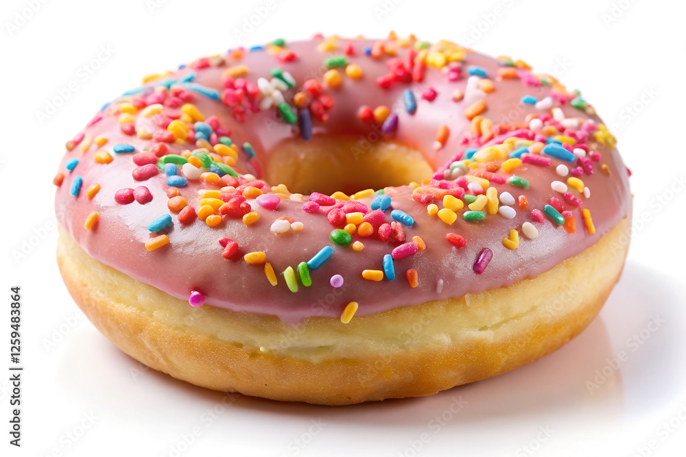 donut with sprinkles donut with sprinkles