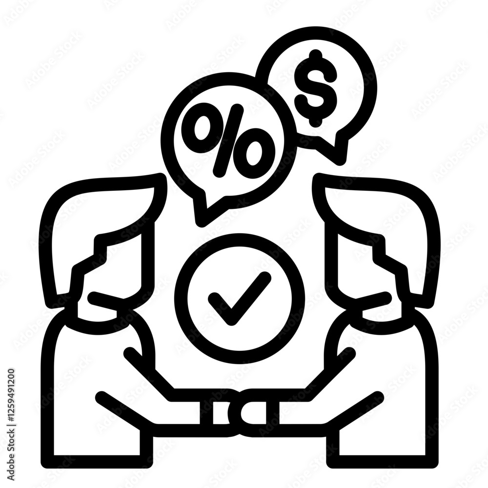 Negotiation Icon Negotiation Icon