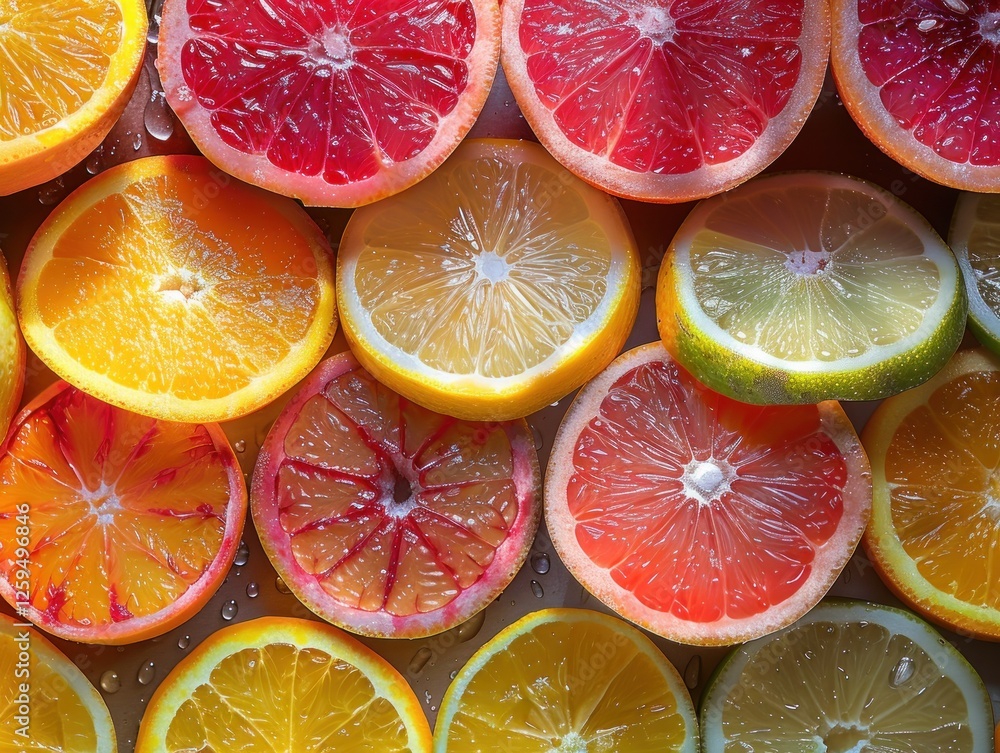 Fototapeta premium Citrus Fruit Variety