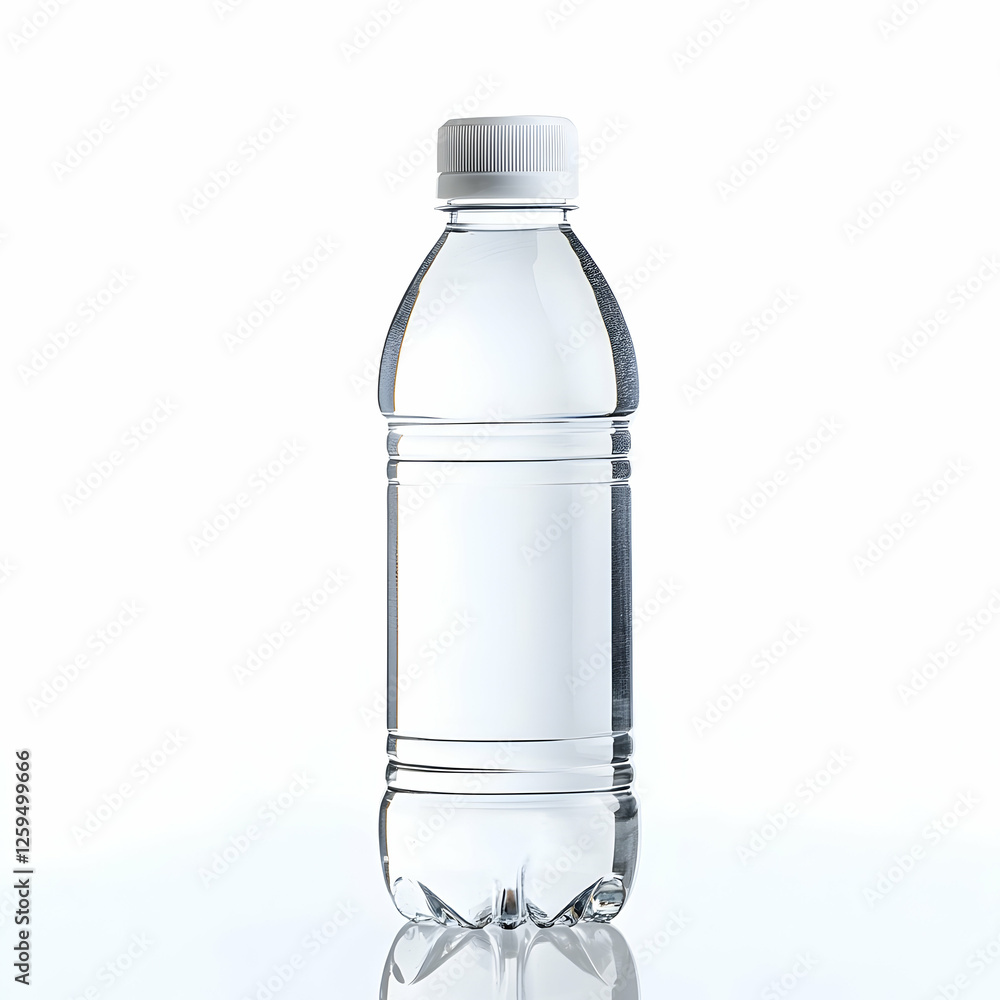 Plastic water bottle on white background (1) Plastic water bottle on white background (1)