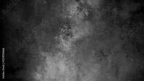 Dark grey textured concrete wall background, Grey textured concrete wall background