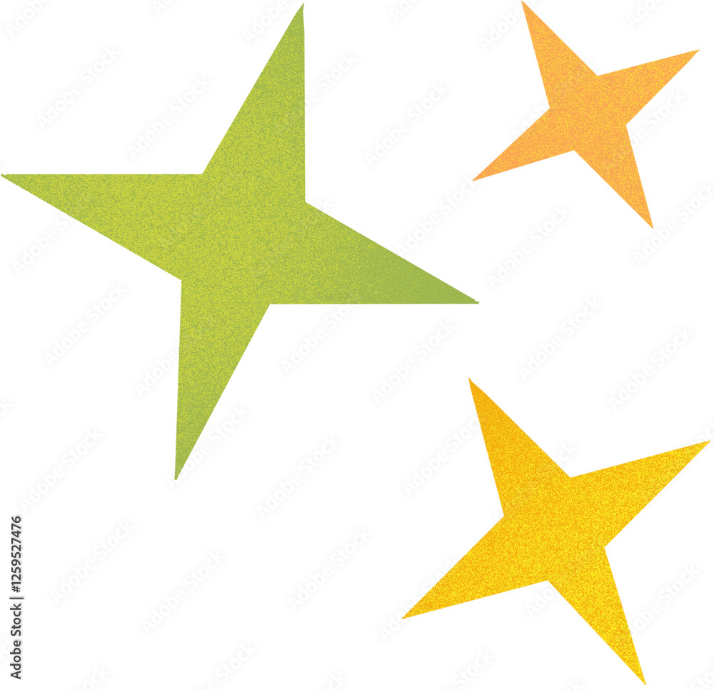 Obraz premium set of stars
