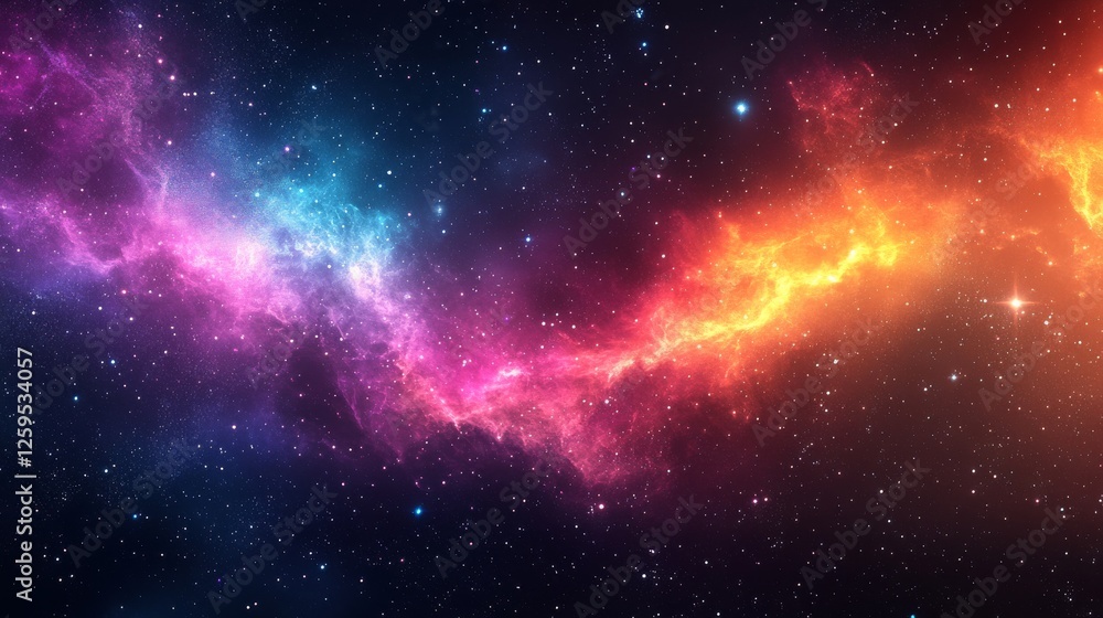 Fototapeta premium Abstract cosmic burst gradients background. Featuring cosmic burst gradients and bright colors. Emphasizing depth and movement. Ideal for space and artistic themes.