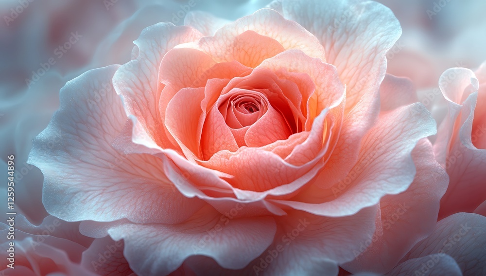 Delicate Pink Rose Floral Background Soft Focus Nature Garden Close-Up Beauty Concept Delicate Pink Rose Floral Background Soft Focus Nature Garden Close-Up Beauty Concept