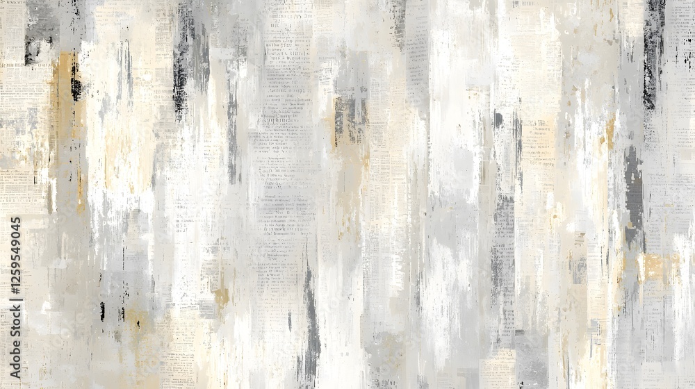 Fototapeta premium Abstract Texture with Gray, White, and Gold Tones for Background