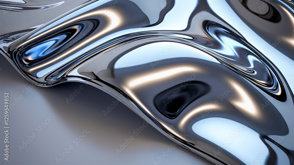 polished steel with high-gloss finish polished steel with high-gloss finish