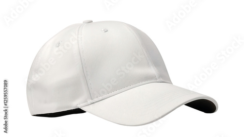 Blank White Baseball Cap Mockup for Branding
