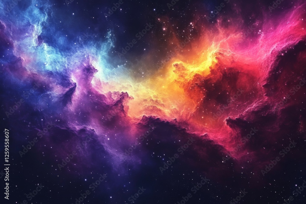 Abstract cosmic galactic nebula background. Featuring cosmic galactic nebula with vivid colors. Emphasizing depth and galactic splendor. Ideal for space and artistic themes. Abstract cosmic galactic nebula background. Featuring cosmic galactic nebula with vivid colors. Emphasizing depth and galactic splendor. Ideal for space and artistic themes.