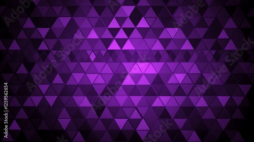 Purple triangle mosaic background