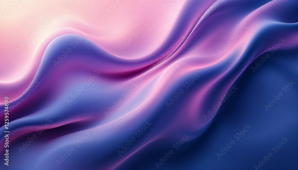 Sublime Fabric Flow Abstract Background with Gentle Gradient Hue Sublime Fabric Flow Abstract Background with Gentle Gradient Hue