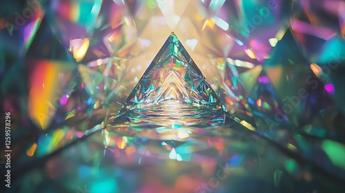 Prism Tunnel: A Kaleidoscope of Light