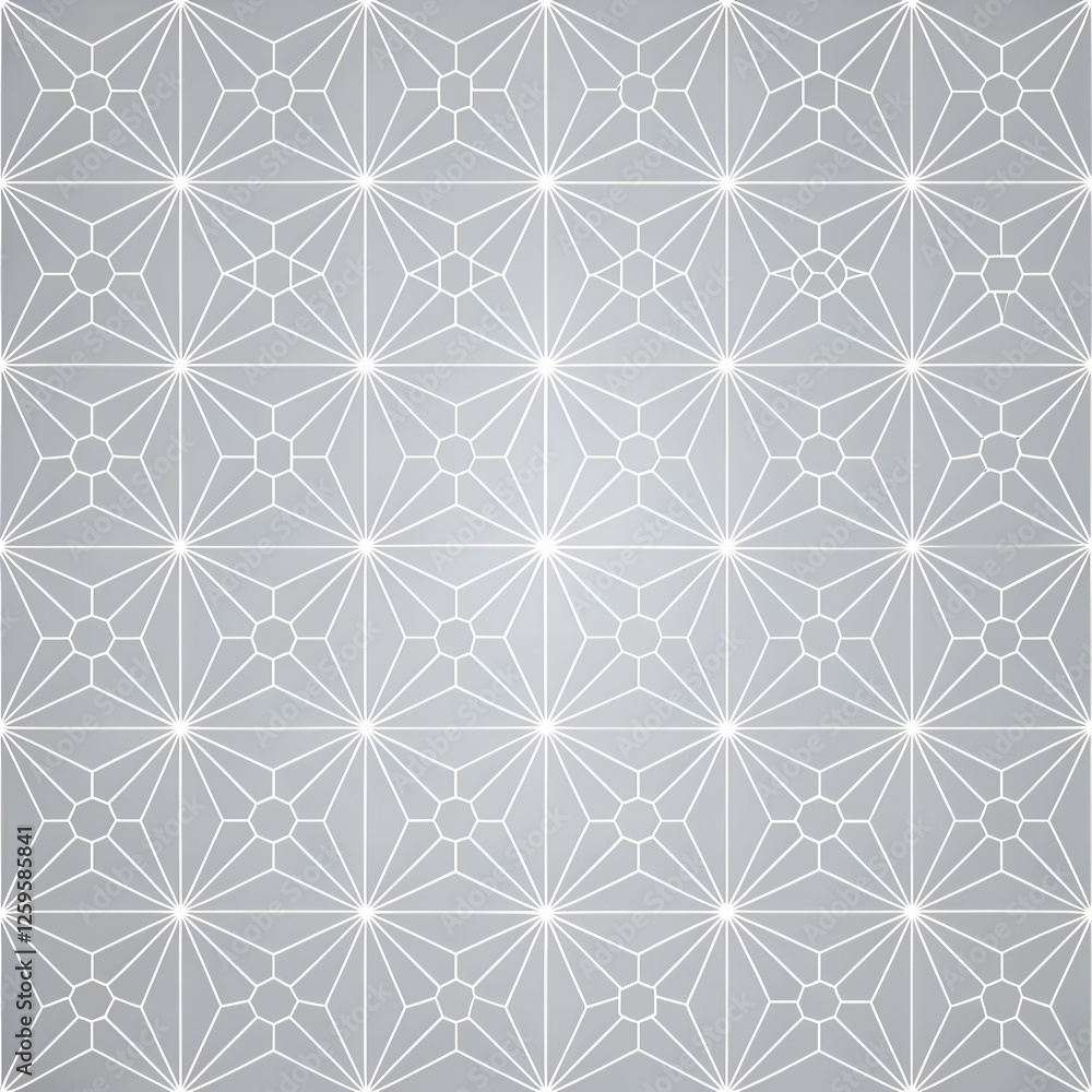 Geometric Seamless Pattern with White Lines on Grey Background Geometric Seamless Pattern with White Lines on Grey Background