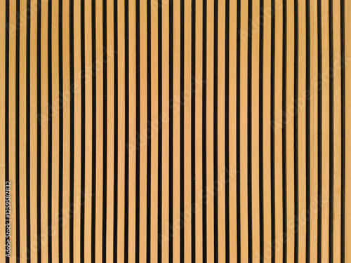 Background with lots of vertical and yellow stripes. Striped wooden texture.