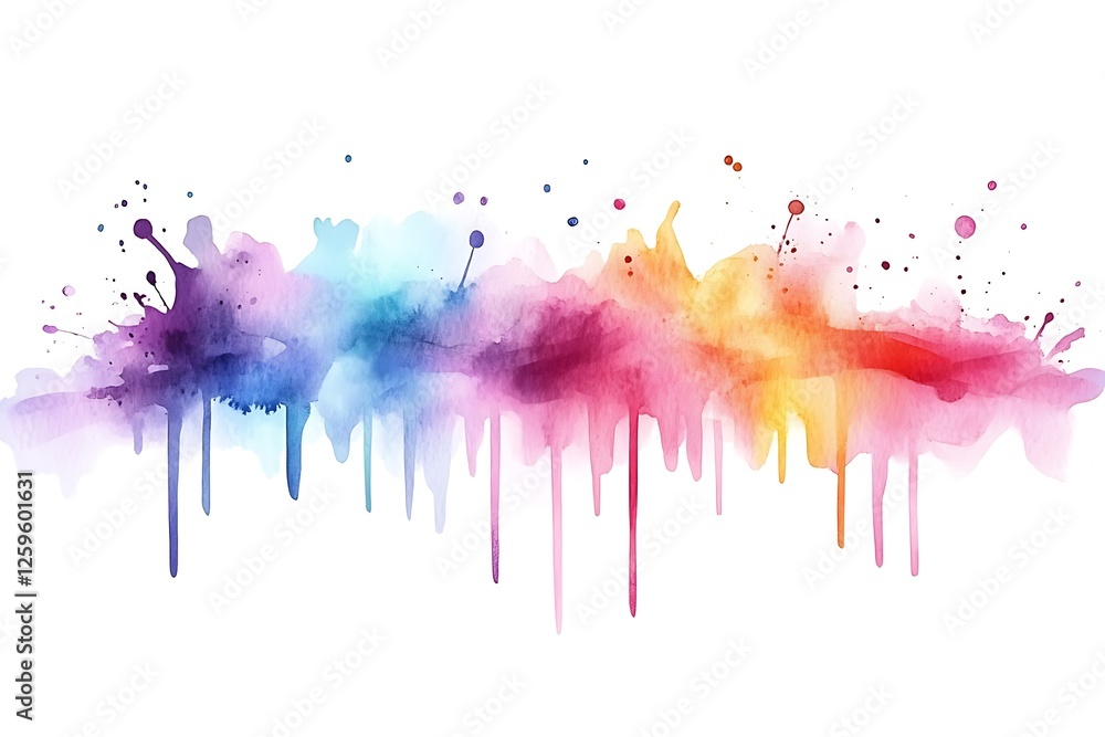 Fototapeta premium Vibrant abstract background with colorful texture artistic composition digital artwork