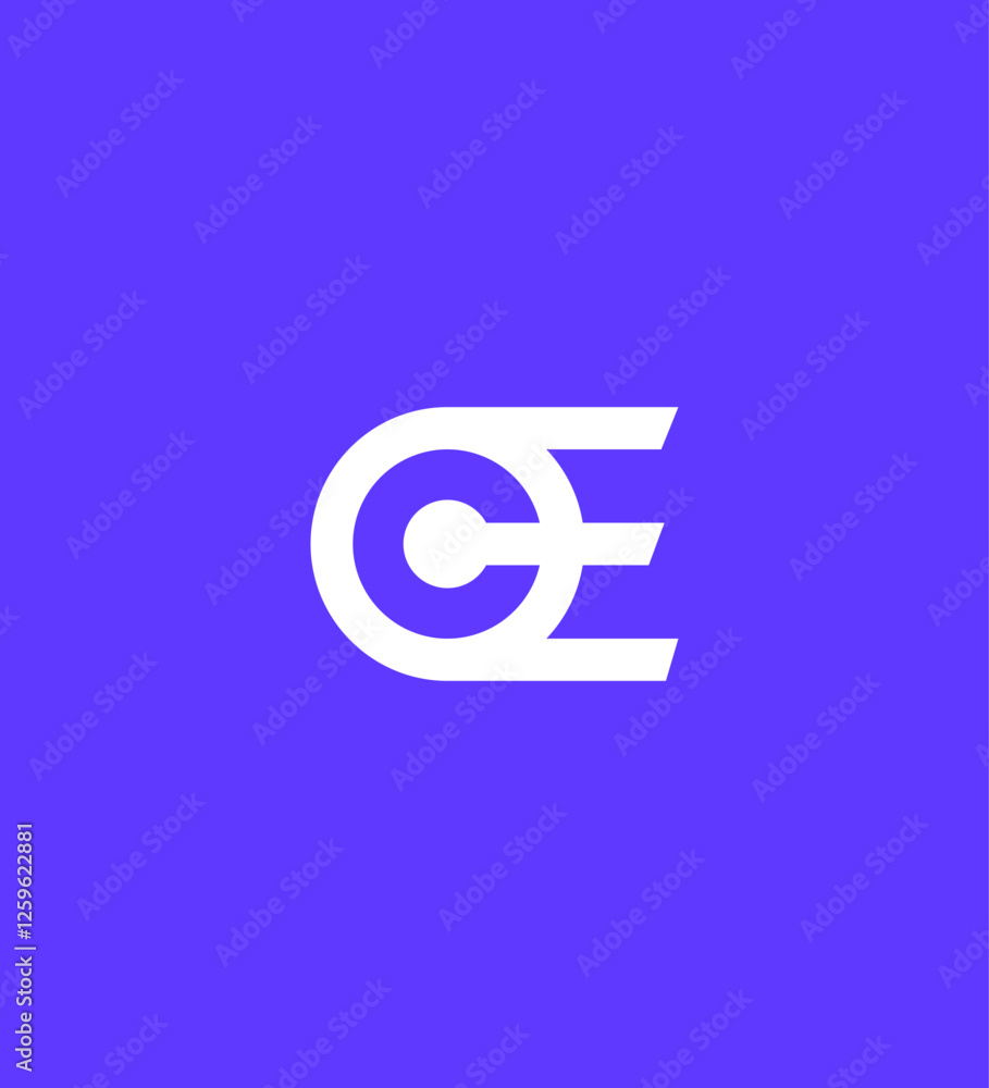 Modern Minimalist CE Logo Design Clean, Bold, and Sleek Modern Minimalist CE Logo Design Clean, Bold, and Sleek