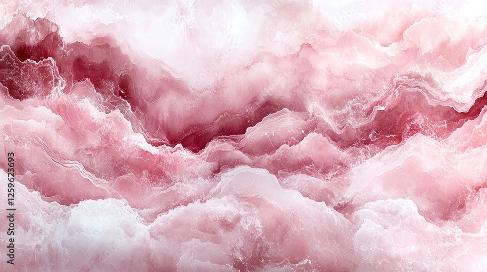 Abstract pink and white marble texture with soft waves and gradients, suitable for backgrounds Abstract pink and white marble texture with soft waves and gradients, suitable for backgrounds