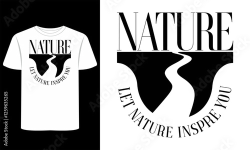 Nature T-Shirt Designs with Outdoor & Travel Vibes